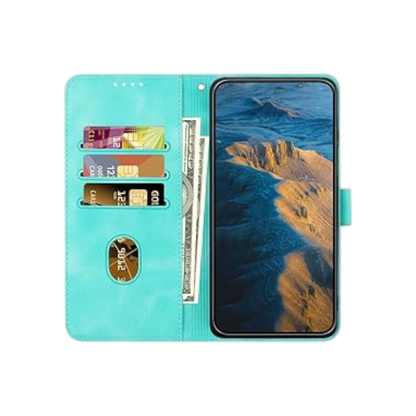 Preklopna torbica "smile" Xiomi Redmi 9T/Xiaomi Poco M3, modra – Yiscase