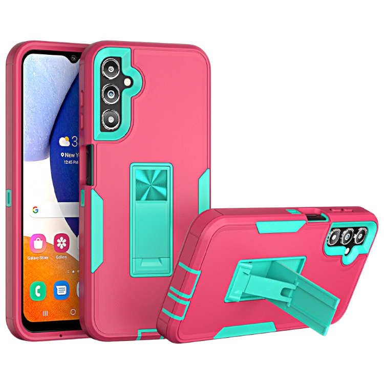 Ovitek "Bumper" za Samsung Galaxy A14 4G/5G, rozo-modra – Yiscase – Roza