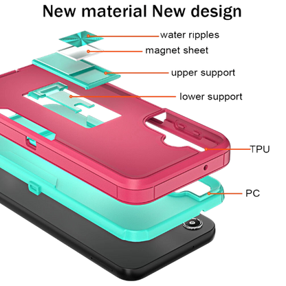 Ovitek "Bumper" za Samsung Galaxy A14 4G/5G, rozo-modra – Yiscase