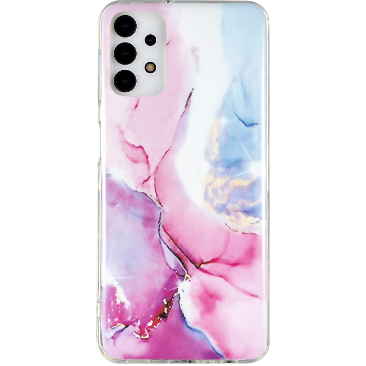 Ovitek "marble" za Samsung Galaxy A13 4G, roza – Yiscase – Roza