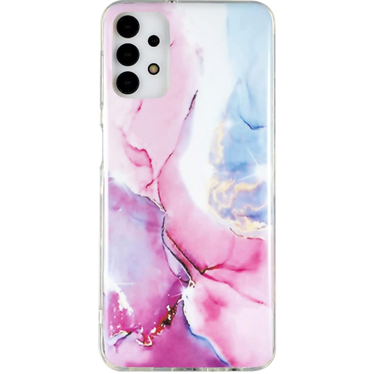 Ovitek "marble" za Samsung Galaxy A13 4G, roza – Yiscase – Roza