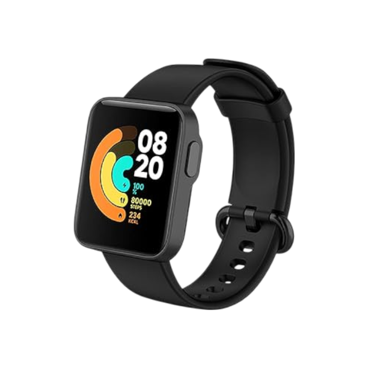 Pašček "BDIG" za Xiaomi Mi Watch Lite, črna – Infostyle – Črna