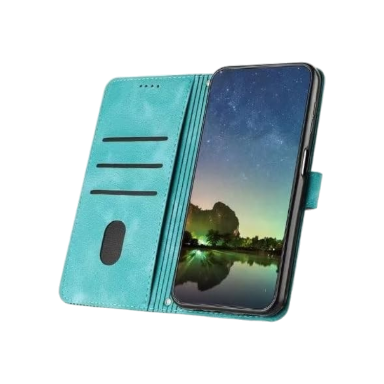 Preklopna torbica za Samsung Galaxy A40, temno zelena – Infostyle