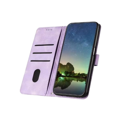 Preklopna torbica za Samsung Galaxy A40, vijolična – Infostyle