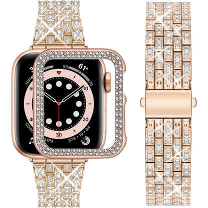 Pašček "wutwuk" + ovitek za Apple Watch 40mm – Infostyle – Zlata