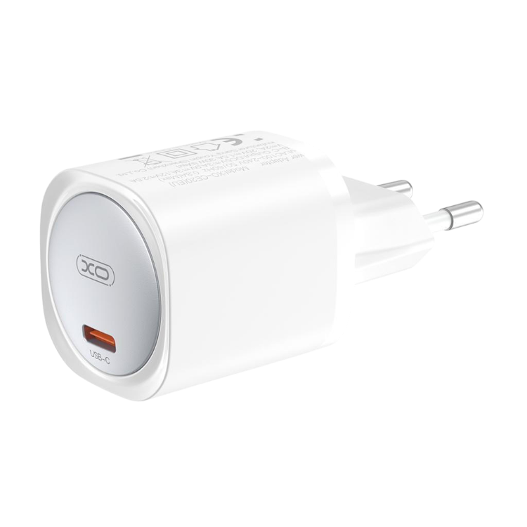Stenski polnilec "XO CE20" 30W PD USB-C – Infostyle