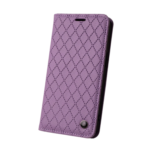 Preklopna torbica "Caro" Samsung Galaxy A26 5G – Infostyle – Vijolična