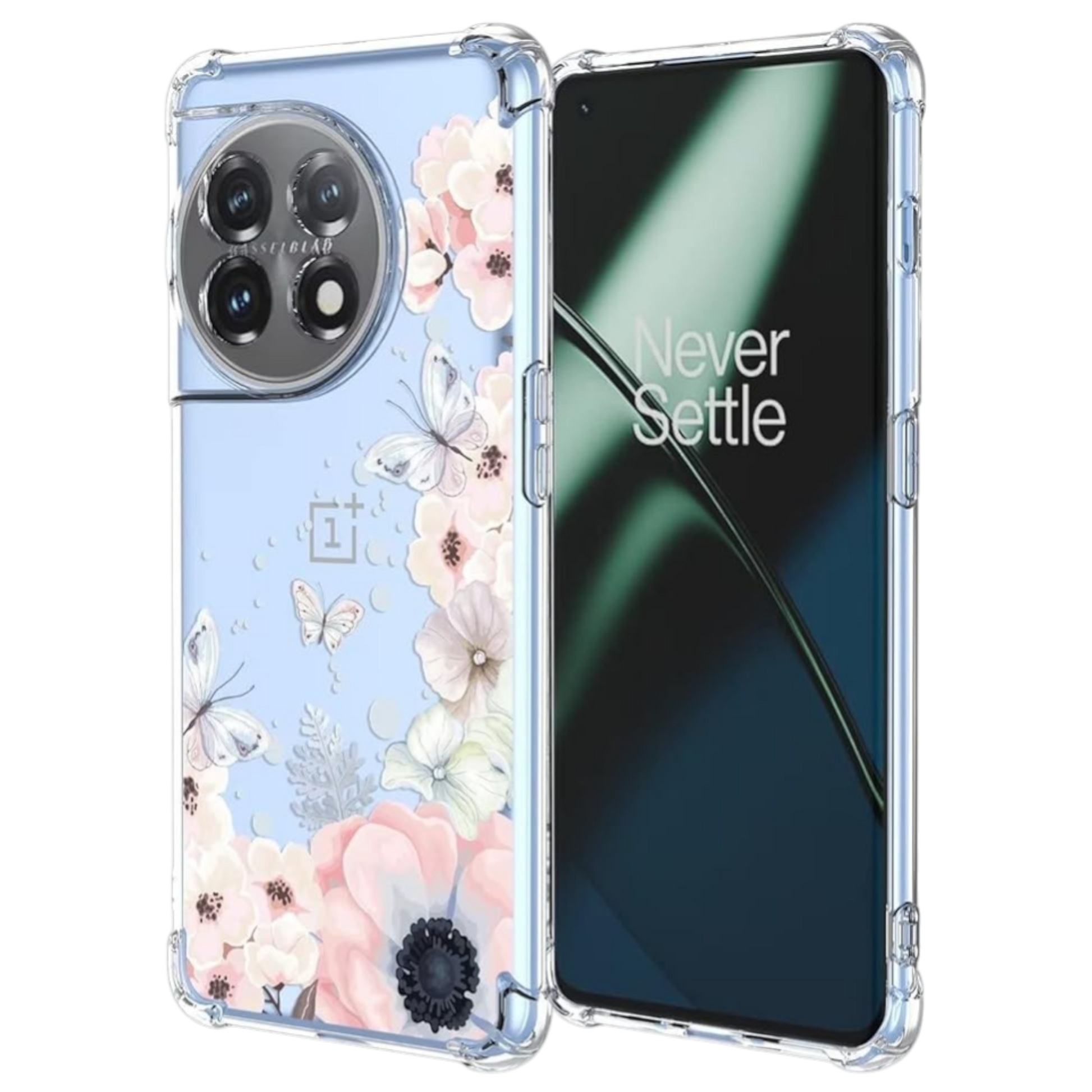 Ovitek "Gentleness" za OnePlus 11 5G – Infostyle – Prozorna / TPU silikon