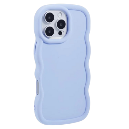 Ovitek "Wave" za iPhone 16 Pro – Infostyle – Vijolična