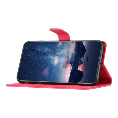 Preklopna torbica "cube" za Samsung Galaxy S9 Plus, roza – Infostyle