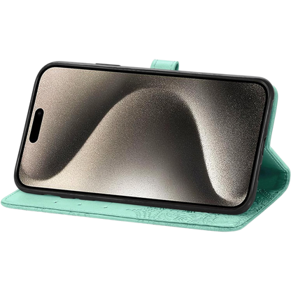 Preklopna torbica "mandala" za Nokia G50, zelena – Infostyle