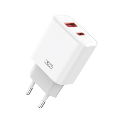 Polnilec "XO" PD QC 3.0 20W 1x USB 1x USB-C – Infostyle