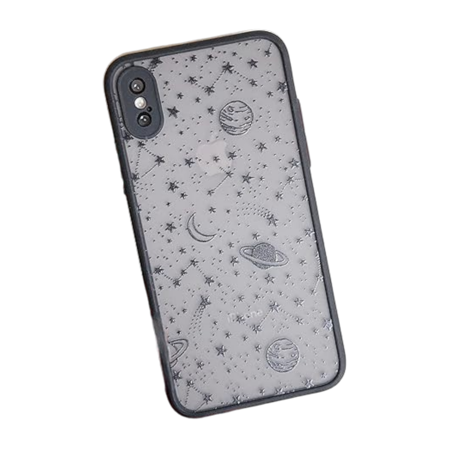 Ovitek "Black sky" za iPhone X/XS – Infostyle – Črna