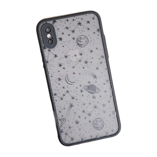 Ovitek "Black sky" za iPhone X/XS – Infostyle – Črna