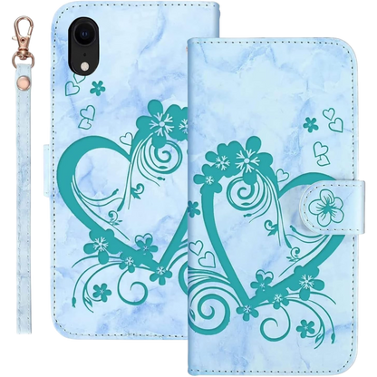 Preklopna torbica "Bartern" za iPhone XR, modra – Infostyle – Modra
