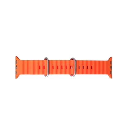 Pašček za uro "W038" Apple Watch 42/44/45/49 mm, oranžna – Techsuit