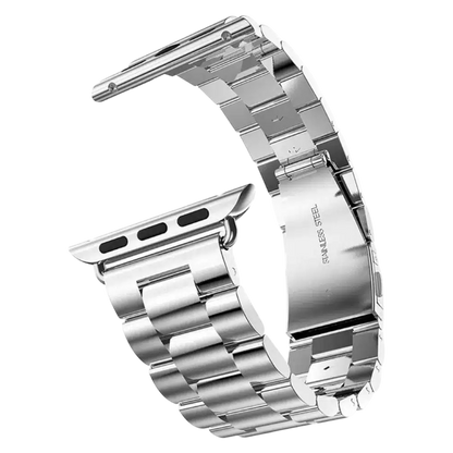Pašček za uro "W036" Apple Watch 38/40/41mm, srebrna – Techsuit