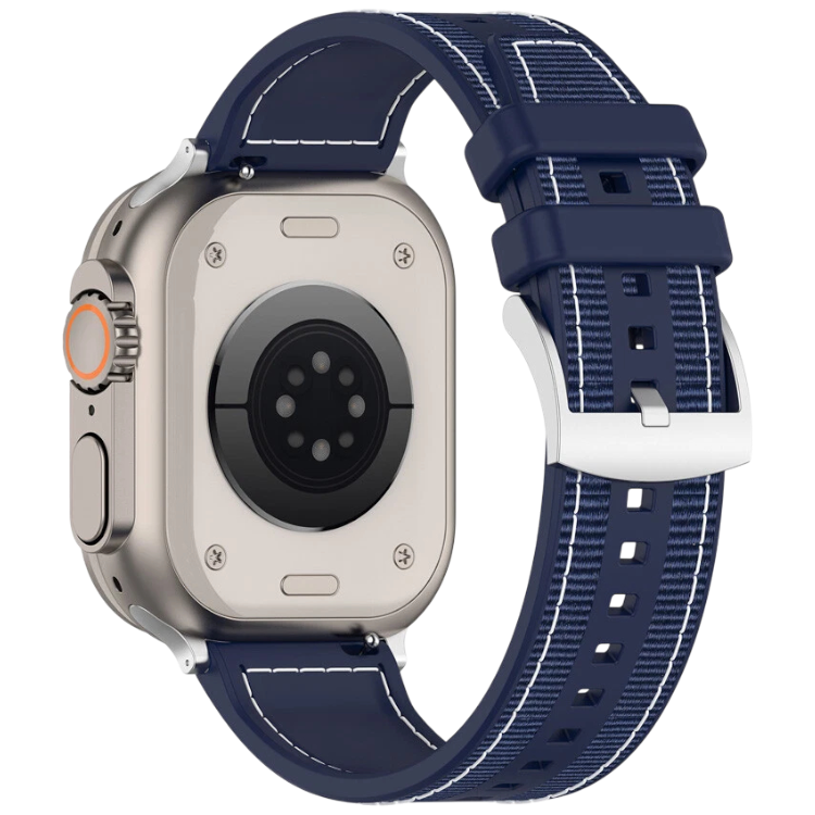 Pašček za uro "W051" Apple Watch 38/40/41mm, temno modra – Techsuit – Temno modra