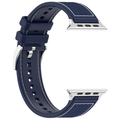 Pašček za uro "W051" Apple Watch 38/40/41mm, temno modra – Techsuit