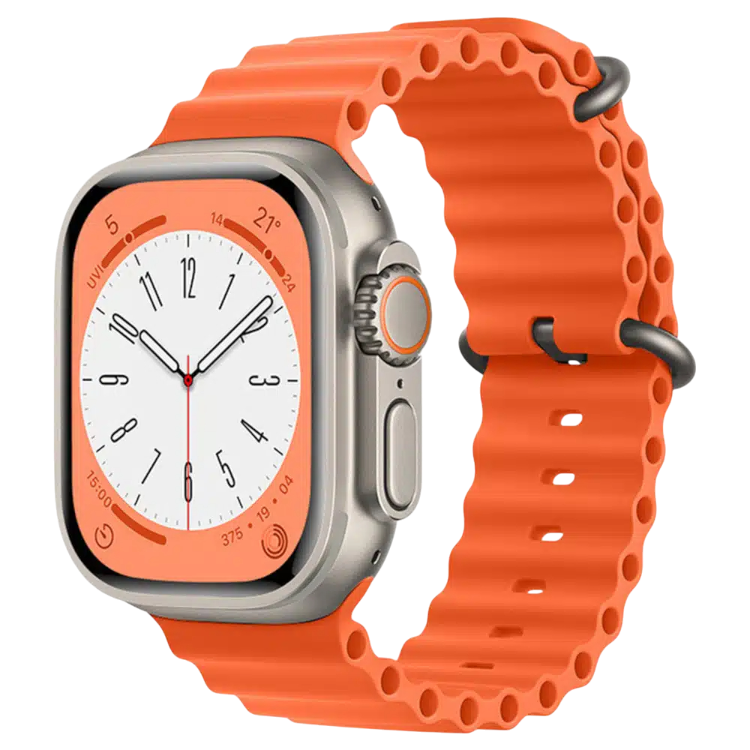 Pašček za uro "W038" Apple Watch 38/40/41mm, oranžna – Techsuit – Oranžna