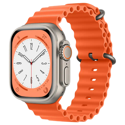 Pašček za uro "W038" Apple Watch 38/40/41mm, oranžna – Techsuit – Oranžna
