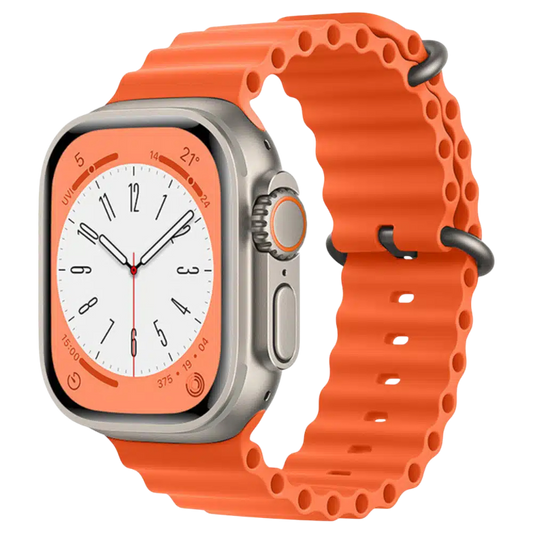 Pašček za uro "W038" Apple Watch 38/40/41mm, oranžna – Techsuit – Oranžna