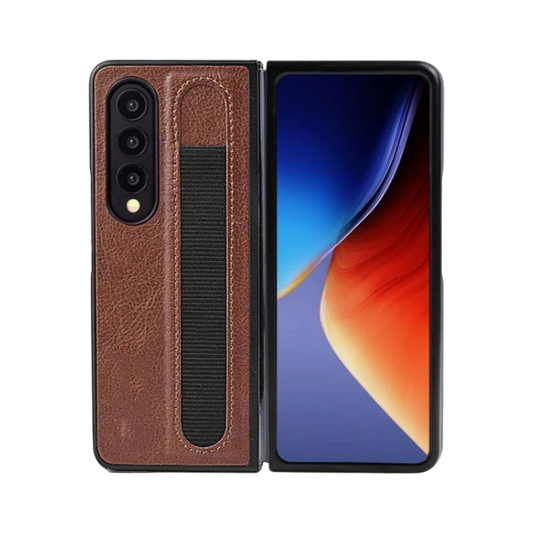 Ovitek "SHIEID" za Galaxy Z Fold 4, rjava – Infostyle – Rjava