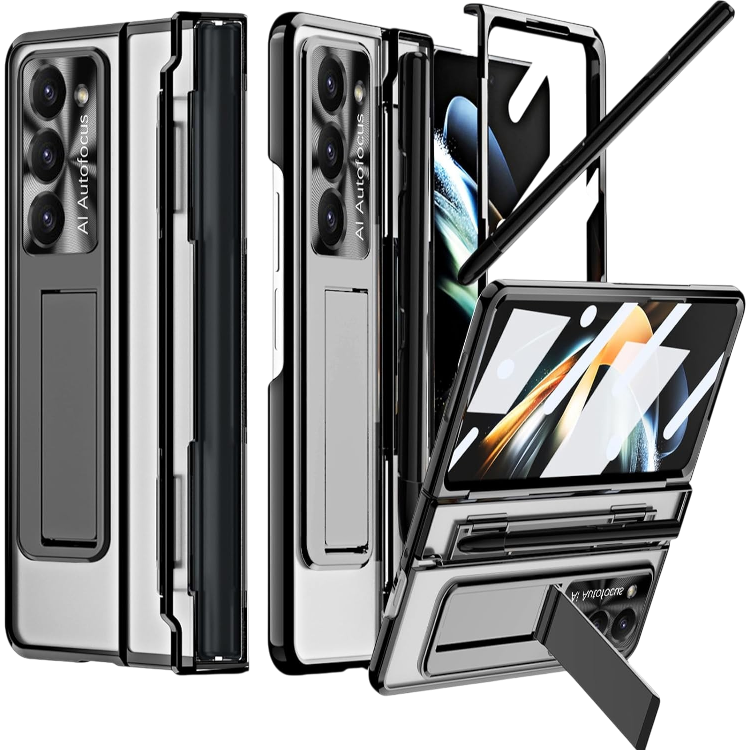 Ovitek "360°" za Samsung Galaxy Z Fold 3, črna – Infostyle – Črna