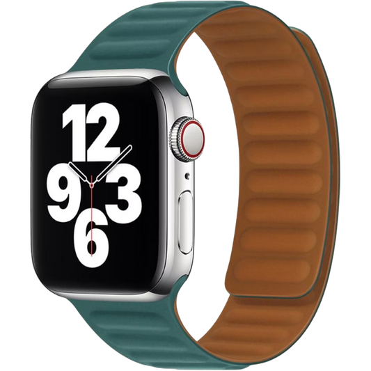 Pašček za uro "W035" Apple Watch 42/44/45/49 mm, zelena – Techsuit – Zelena