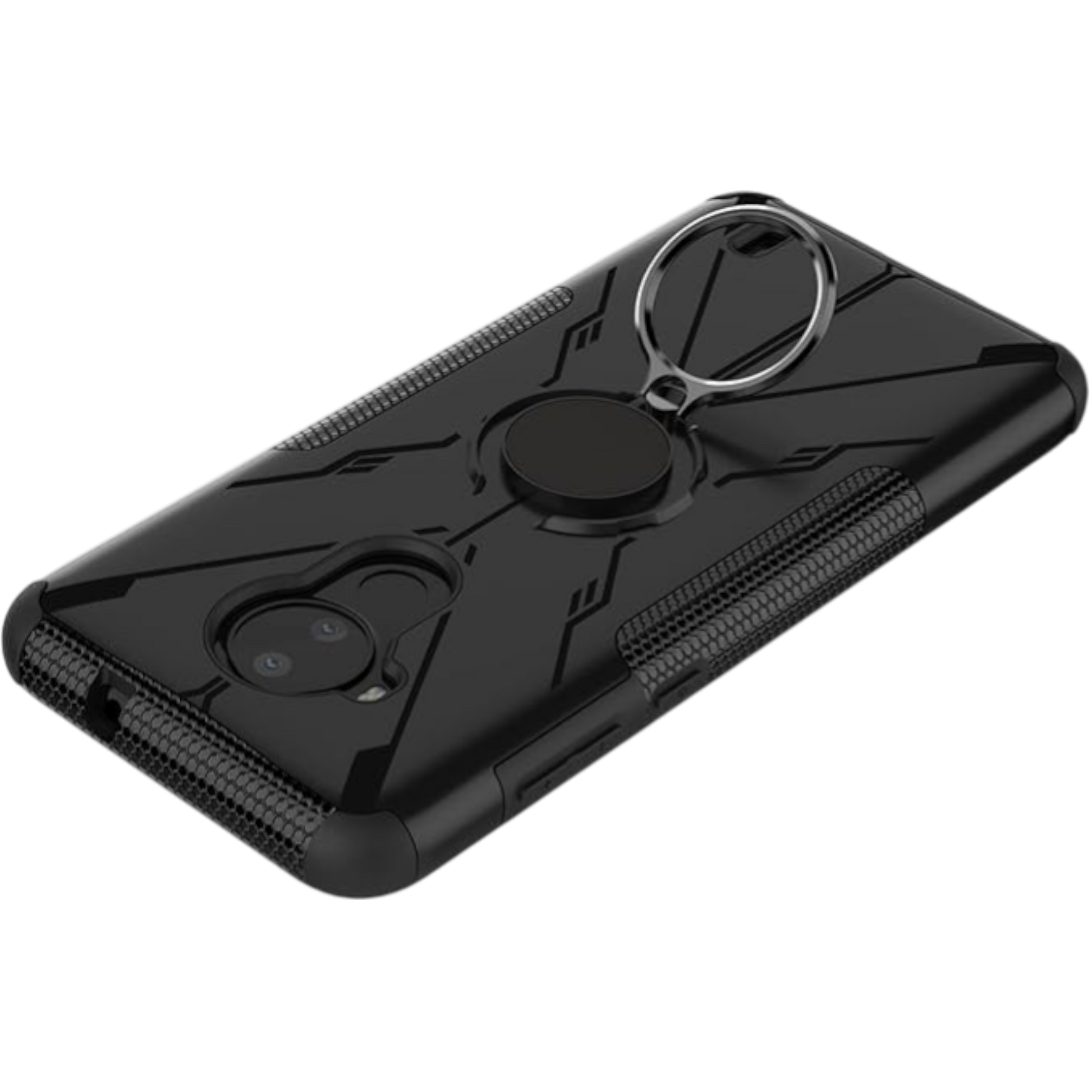 Ovitek "ring" za Nokia C30 črna – SHIEID