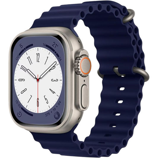 Pašček za uro "W038" Apple Watch 38/40/41mm, temno modra – Techsuit – Temno modra