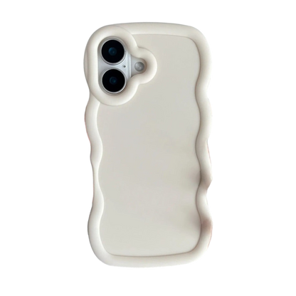 Ovitek "Wave" za iPhone 16 Plus – Infostyle – Črna