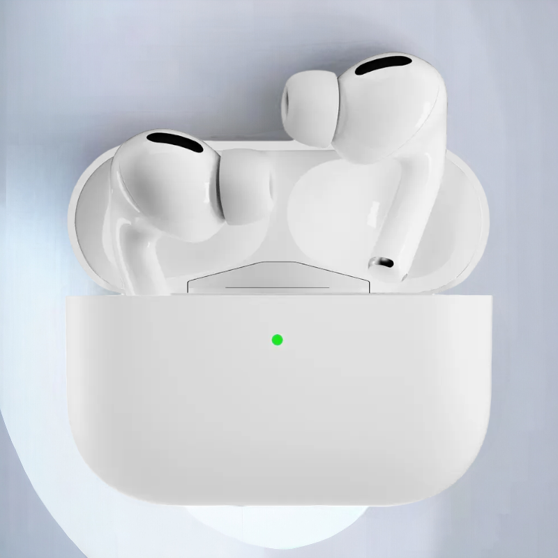 Silikonski ovitek za slušalke AirPods Pro 2 – Beline – Temno modra