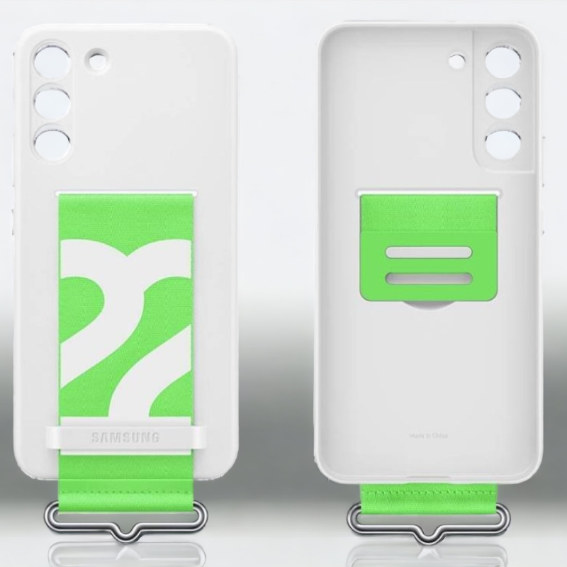 Original Samsung ovitek s paščkom "Silicone Cover with Strap" za Samsung Galaxy S22 Plus