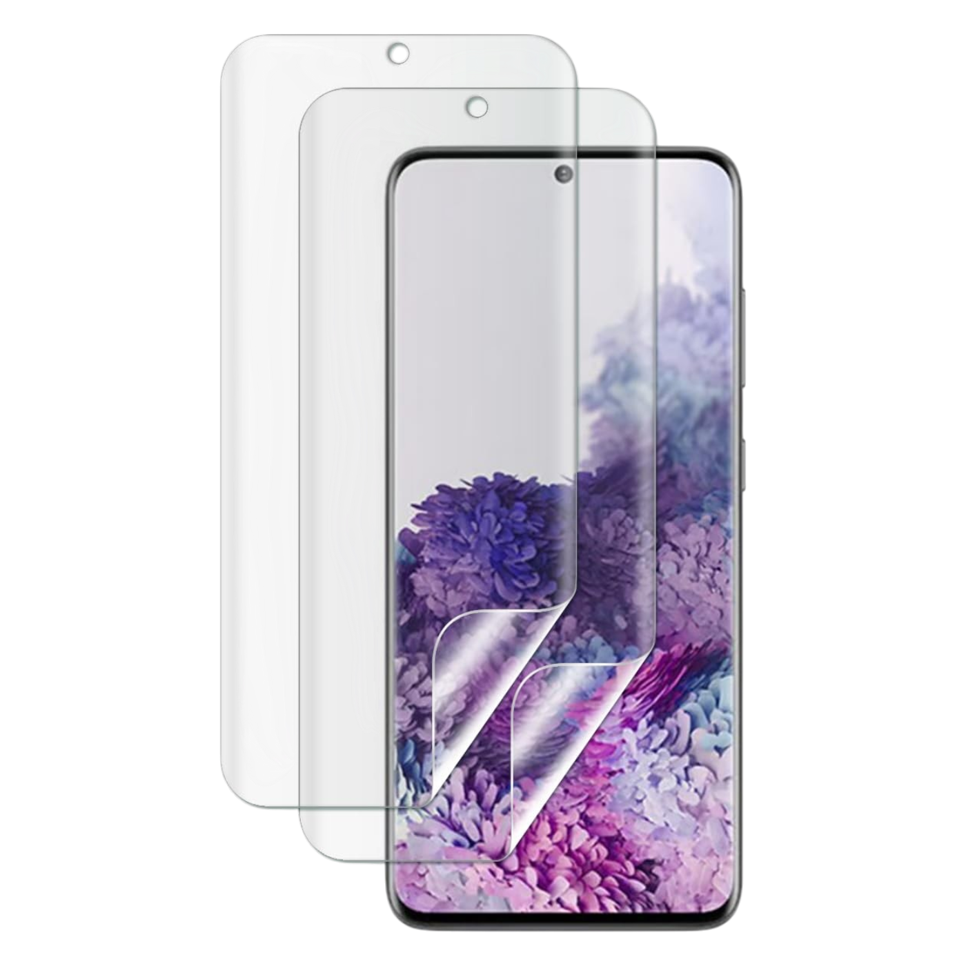WSKY zaščitno steklo za Samsung Galaxy S20 2 kosa kaljeno steklo za zaslon