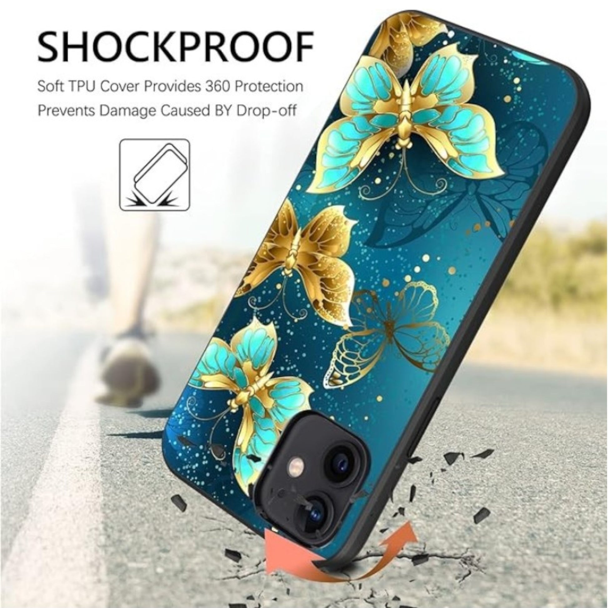Ovitek "YINLAI" za iPhone 12/12 Pro