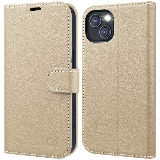 OCASE preklopna torbica iPhone 13 bež