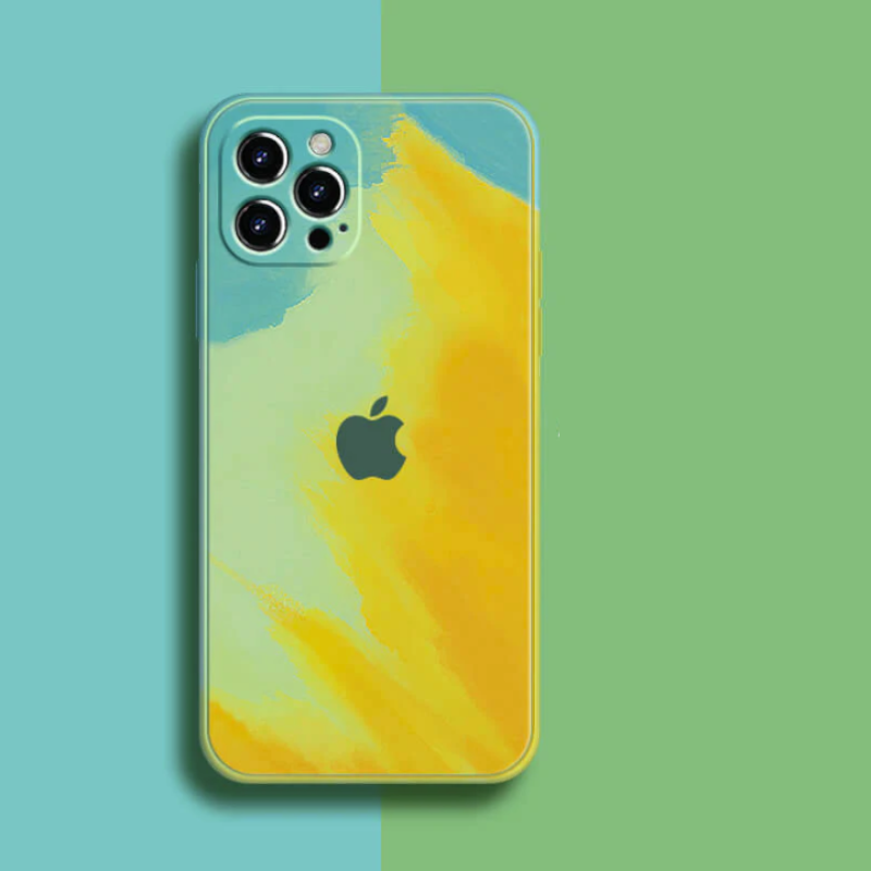 Silikonski ovitek "Color splash" za iPhone 14 Plus – Infostyle