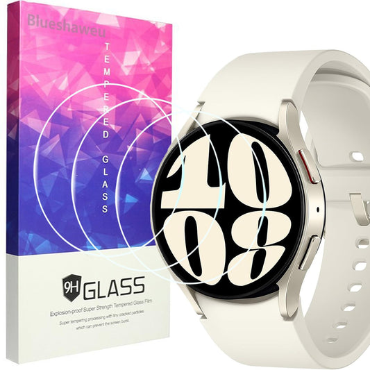 Blueshaweu zaščitno steklo 9H za Samsung Galaxy Watch 6 40 mm – 3 kos