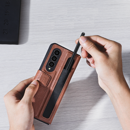 Ovitek "Aoge Leather" za telefon Samsung Z Fold 4 – Nillkin