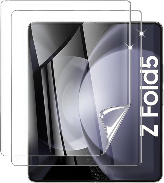Zaščitna folija za Samsung Galaxy Z Fold 5 5G komplet notranji zaslon sprednja in zadnja stran zaščita
