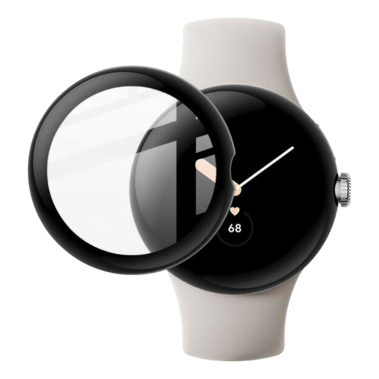 Zaščitno steklo s črno obrobo za Google Pixel Watch 2 41mm zaščita zaslona proti praskam in udarcem