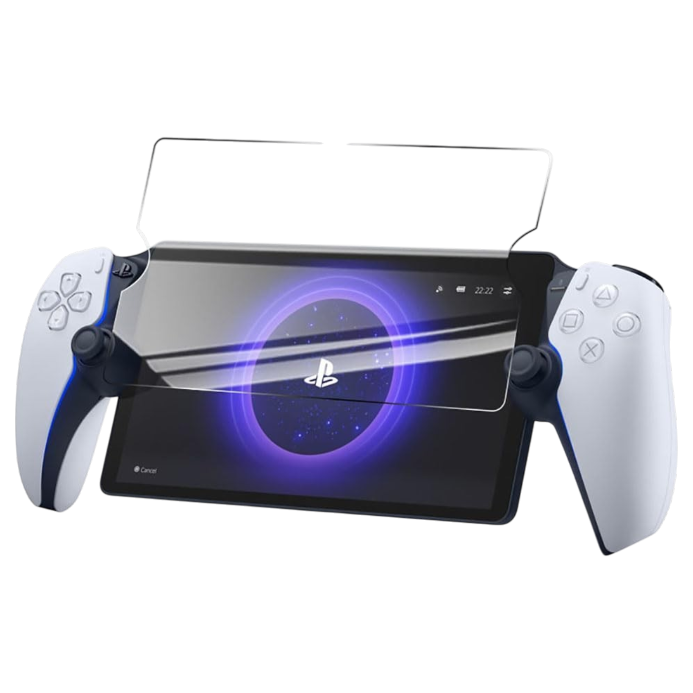 Zaščitno steklo za PlayStation Portal Remote Player kaljeno steklo za zaščito zaslona pred praskami in udarci
