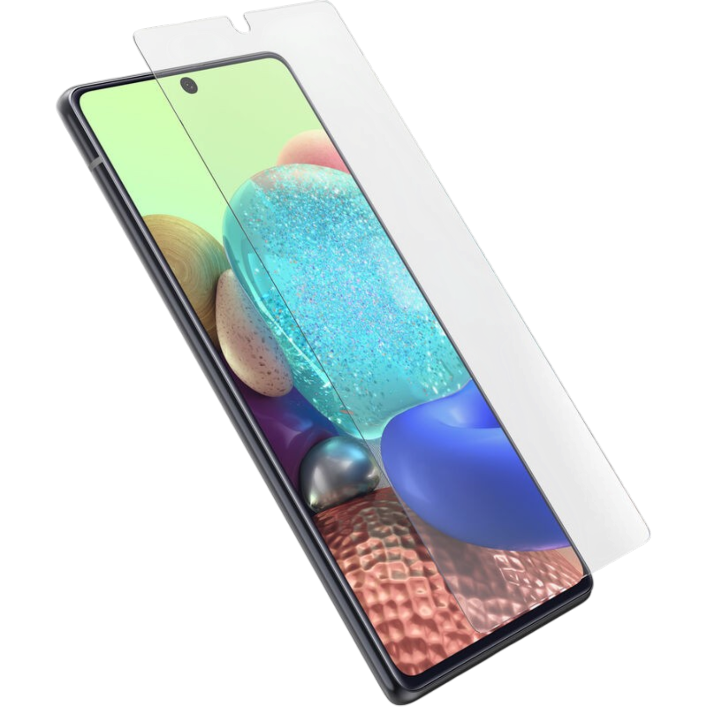 Zaščitno steklo za Samsung Galaxy A71 in A72 kaljeno steklo za zaščito zaslona pred praskami