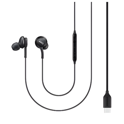 Žične slušalke "Samsung AKG" USB C – Črna