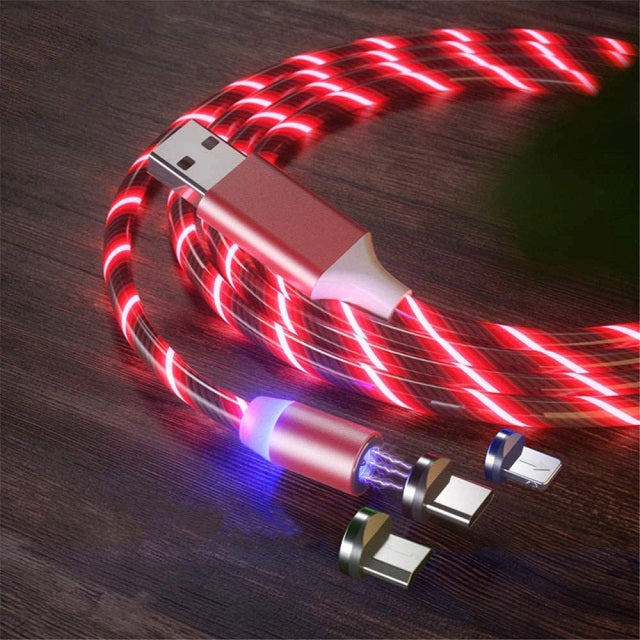 Magnetni kabel 3 v 1 v treh barvah – Infostyle