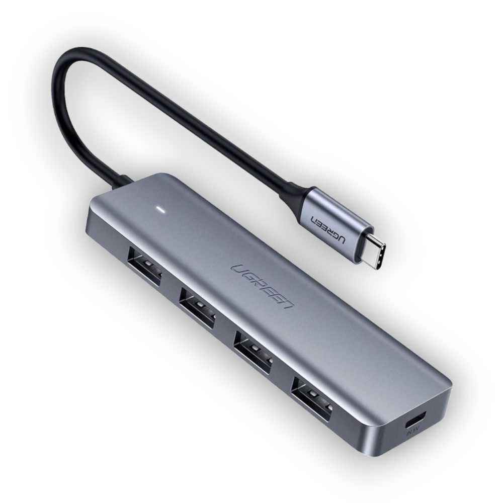 Mini adapter s 5 vhodi in izhodom USB C – Ugreen