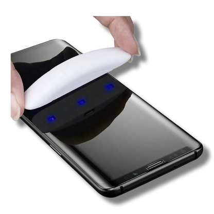 LITO - Zaščitna folija za telefon z UV lučko za Samsung Galaxy S22 Ultra Privacy