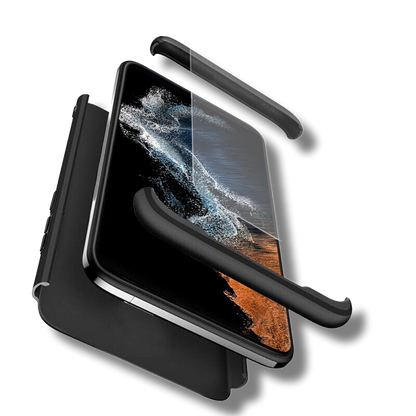 GKK 360 ovitek za Samsung Galaxy S22 Ultra - črna – Črna