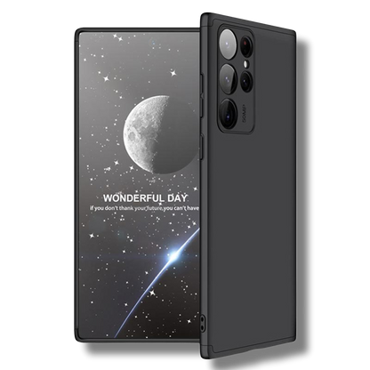 GKK 360 ovitek za Samsung Galaxy S22 Ultra - črna